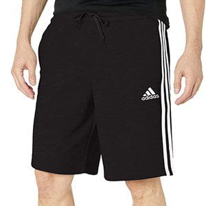 Adidas Essentials Fleece 3 Stripes Shorts Small